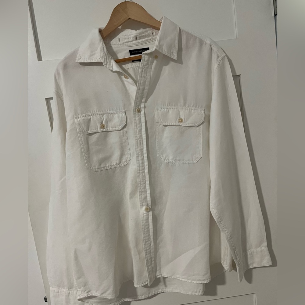 Banana republic button down shirt